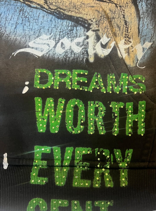 Heavyweight Oversized Cropped Hoodie