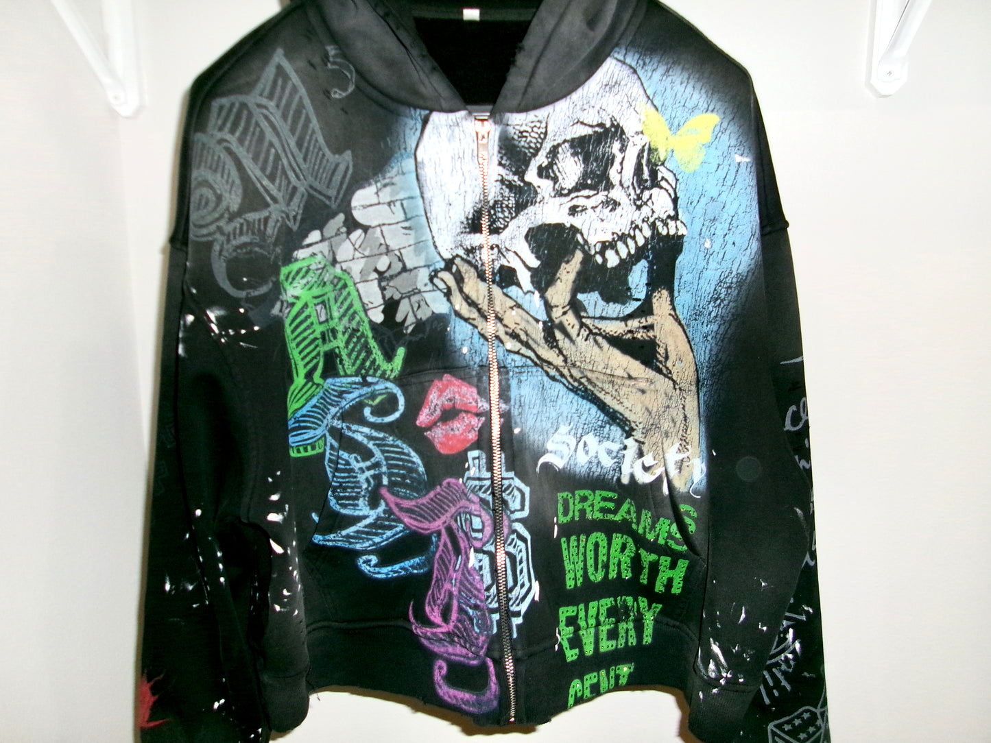 Heavyweight Oversized Cropped Hoodie